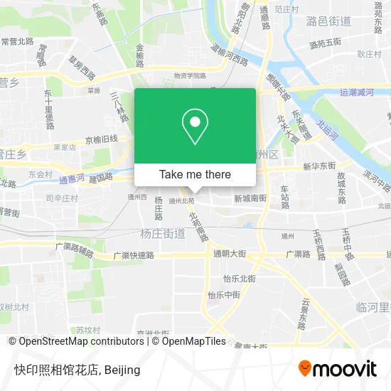 快印照相馆花店 map