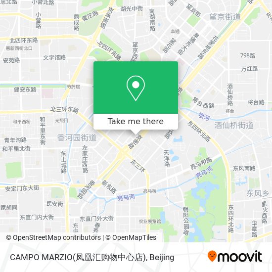 CAMPO MARZIO(凤凰汇购物中心店) map