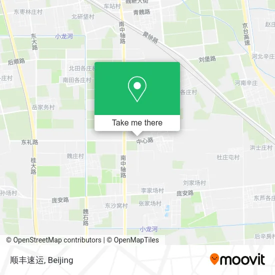 顺丰速运 map