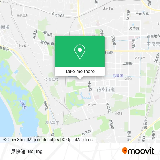 丰巢快递 map