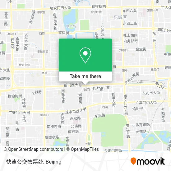 快速公交售票处 map