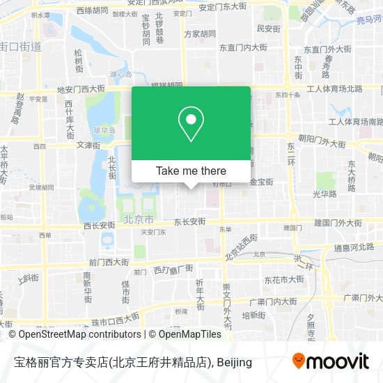 宝格丽官方专卖店(北京王府井精品店) map