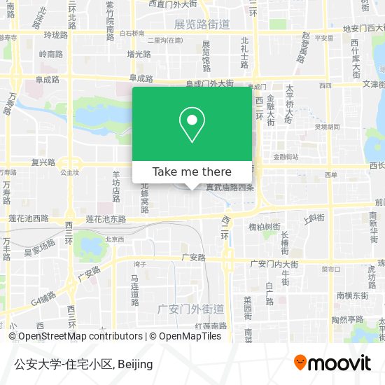 公安大学-住宅小区 map
