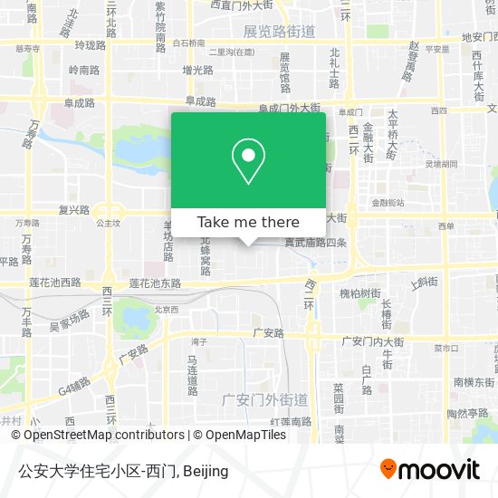 公安大学住宅小区-西门 map