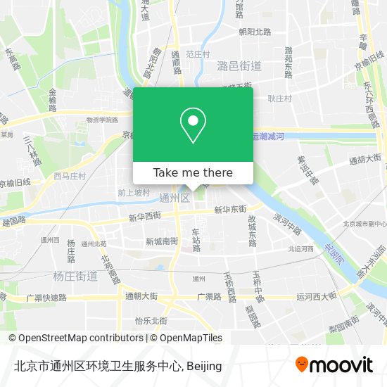 北京市通州区环境卫生服务中心 map