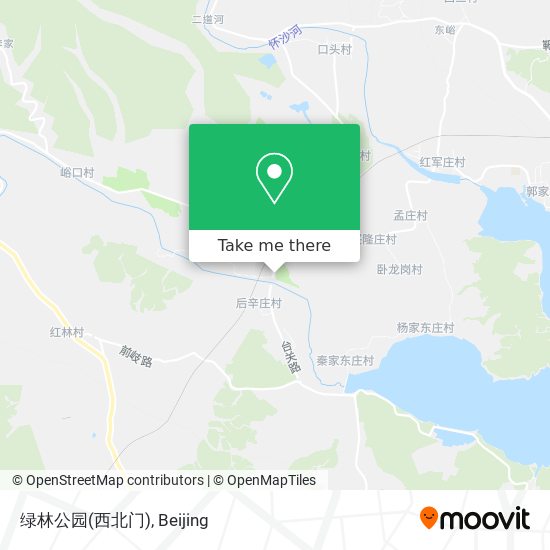 绿林公园(西北门) map