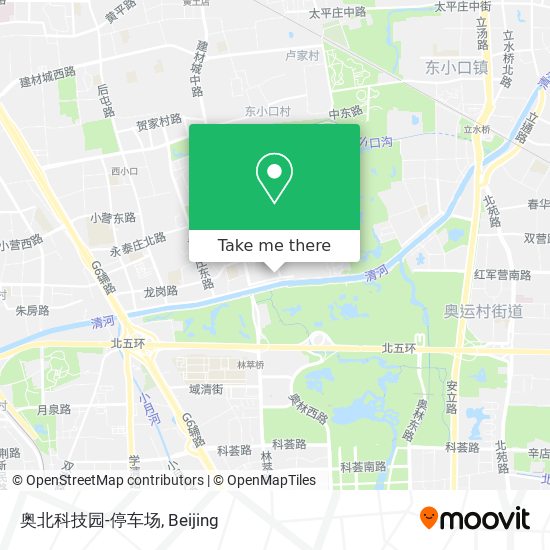 奥北科技园-停车场 map
