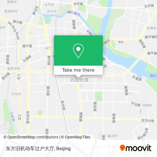 东方旧机动车过户大厅 map