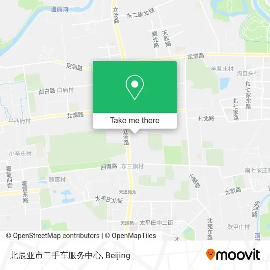 北辰亚市二手车服务中心 map