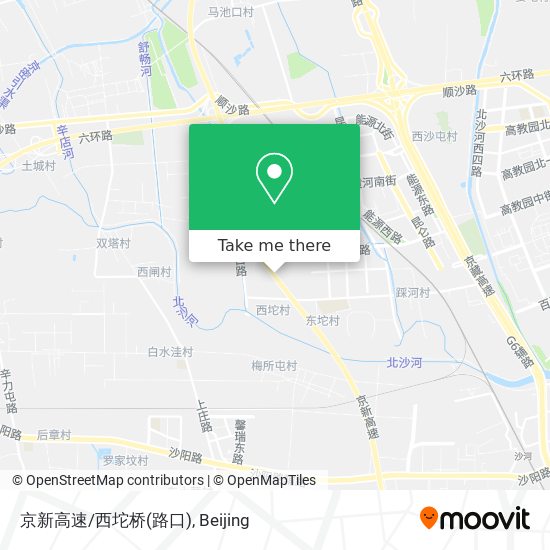 京新高速/西坨桥(路口) map