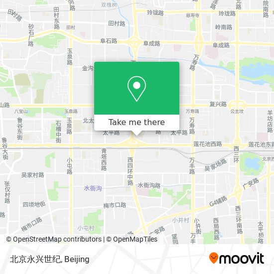 北京永兴世纪 map