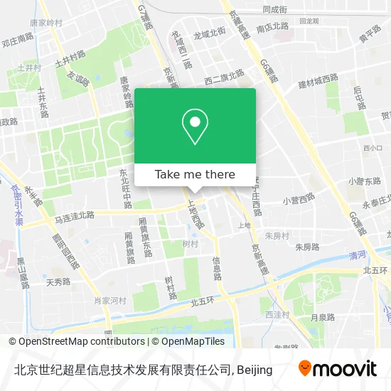 北京世纪超星信息技术发展有限责任公司 map