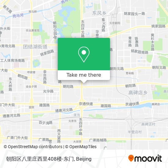 朝阳区八里庄西里408楼-东门 map