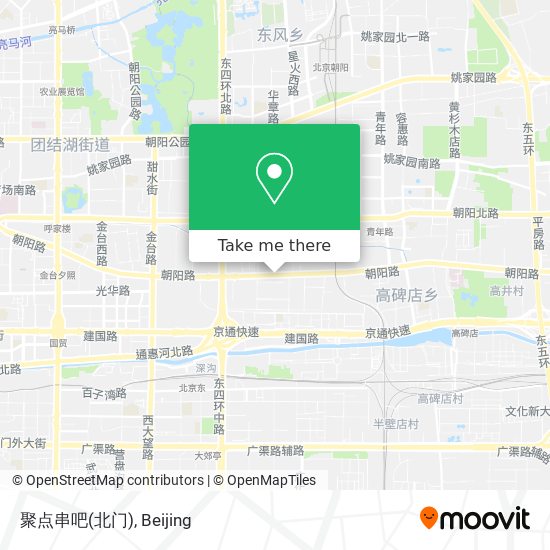 聚点串吧(北门) map