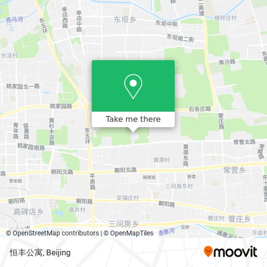 恒丰公寓 map