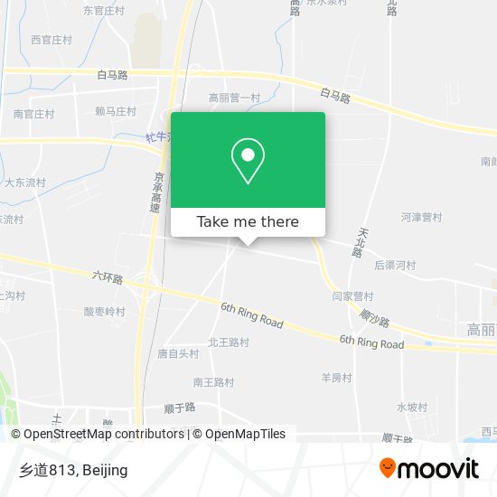 乡道813 map