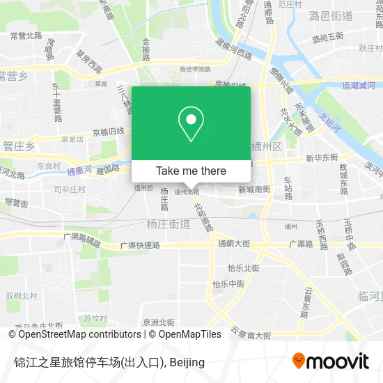 锦江之星旅馆停车场(出入口) map