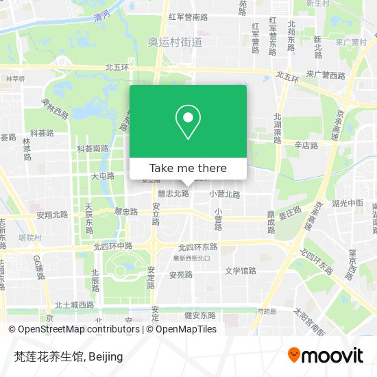 梵莲花养生馆 map