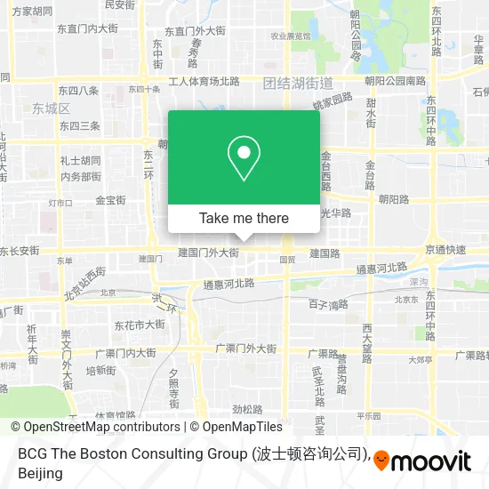 BCG The Boston Consulting Group (波士顿咨询公司) map