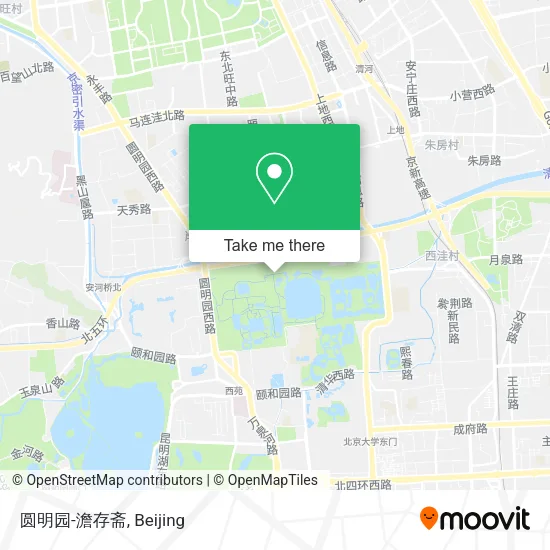 圆明园-澹存斋 map
