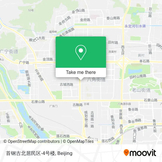 首钢古北居民区-4号楼 map