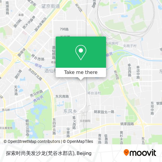 探索时尚美发沙龙(梵谷水郡店) map