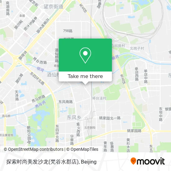 探索时尚美发沙龙(梵谷水郡店) map