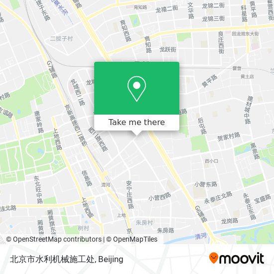 北京市水利机械施工处 map