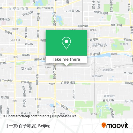 廿一茶(百子湾店) map