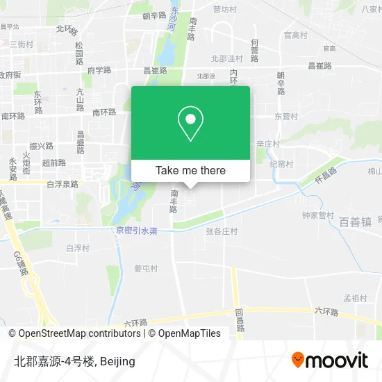 北郡嘉源-4号楼 map