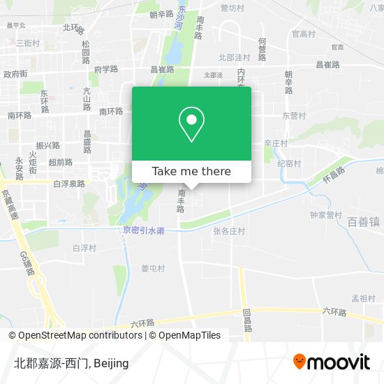 北郡嘉源-西门 map