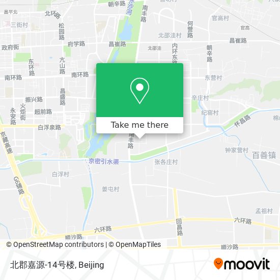 北郡嘉源-14号楼 map