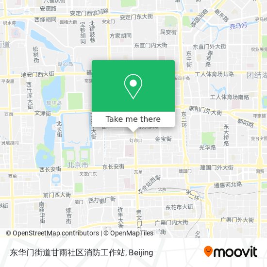 东华门街道甘雨社区消防工作站 map