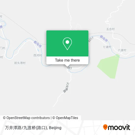万井潭路/九渡桥(路口) map