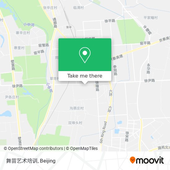 舞苗艺术培训 map