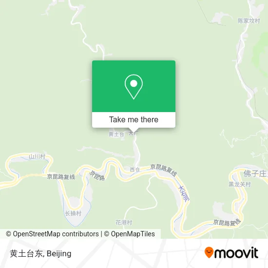 黄土台东 map