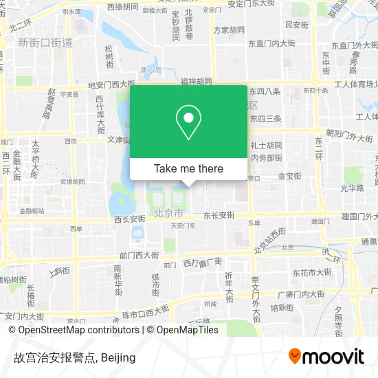 故宫治安报警点 map