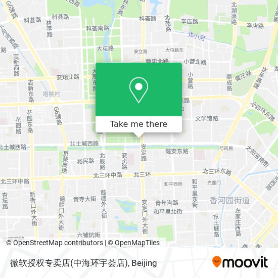 微软授权专卖店(中海环宇荟店) map