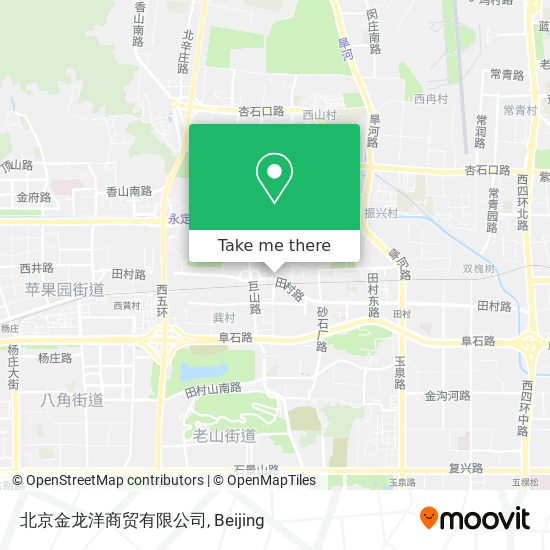 北京金龙洋商贸有限公司 map