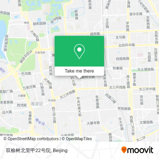双榆树北里甲22号院 map