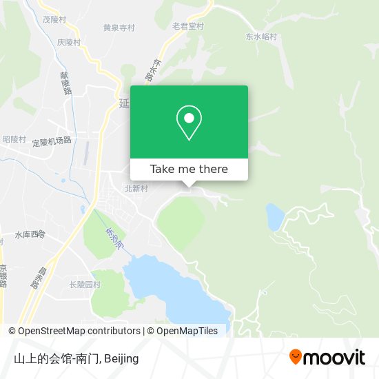 山上的会馆-南门 map
