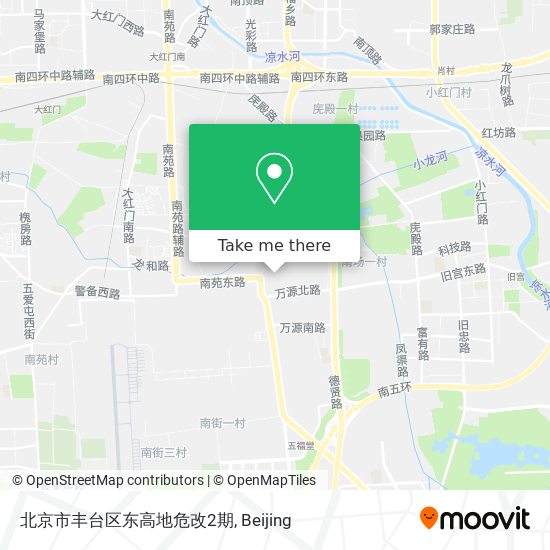 北京市丰台区东高地危改2期 map