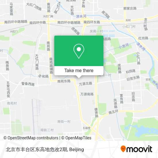 北京市丰台区东高地危改2期 map