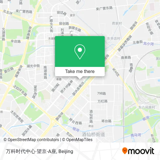 万科时代中心·望京-A座 map