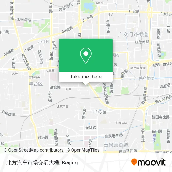 北方汽车市场交易大楼 map