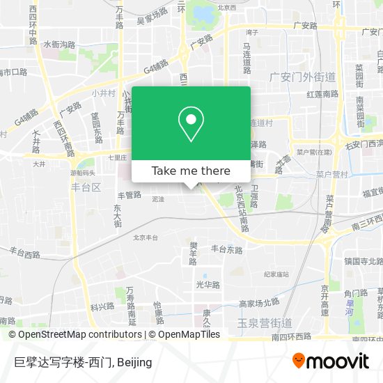 巨擘达写字楼-西门 map