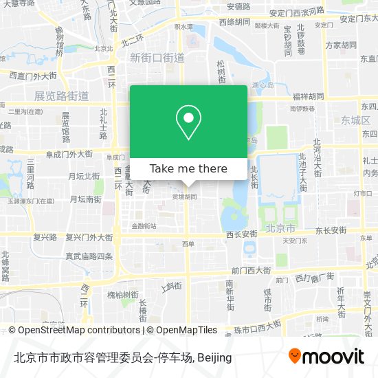 北京市市政市容管理委员会-停车场 map