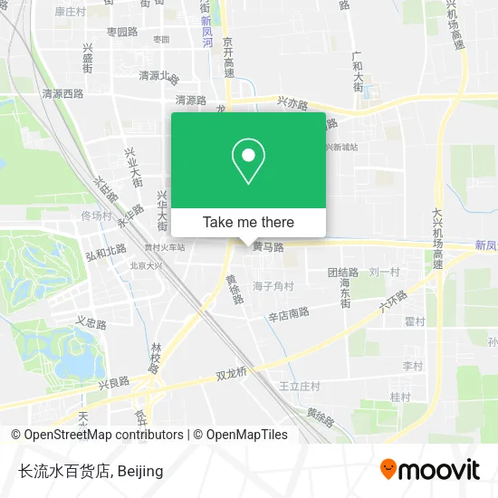 长流水百货店 map