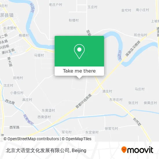 北京犬语堂文化发展有限公司 map