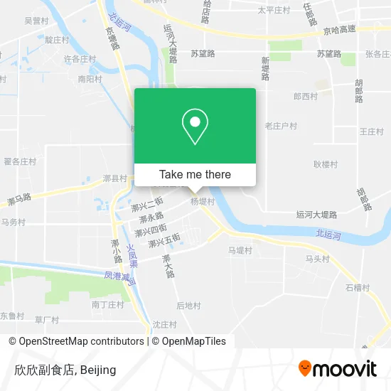 欣欣副食店 map